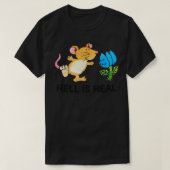 地獄の実在 Tシャツ (デザイン正面)