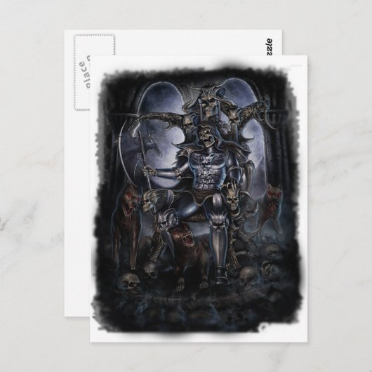 地獄の嵐 ポストカード (正面/裏面)