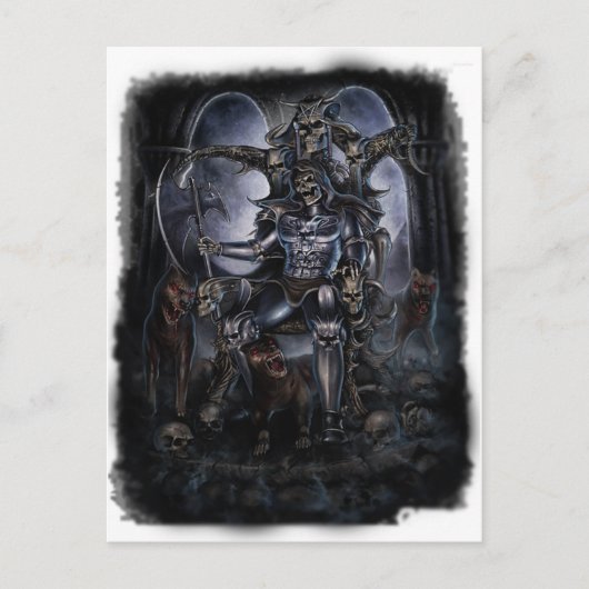 地獄の嵐 ポストカード (正面)