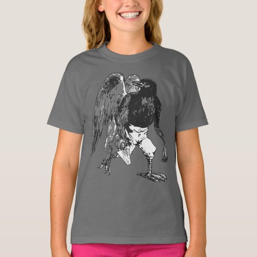 地獄の廷の羽根 Tシャツ (正面)