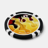 地獄の悪魔の目ポーカー チップ (シングル)