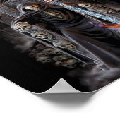 地獄の死神ギター ポスター (角)