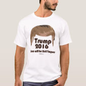 地獄の沙汰があるだろう Tシャツ (正面)