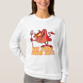 地獄の漫画の悪魔のカエル Tシャツ (正面)