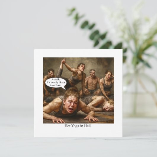 地獄の熱いヨガ。 招待状 (スタンド正面)