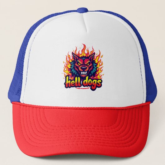 地獄の犬 キャップ (正面)