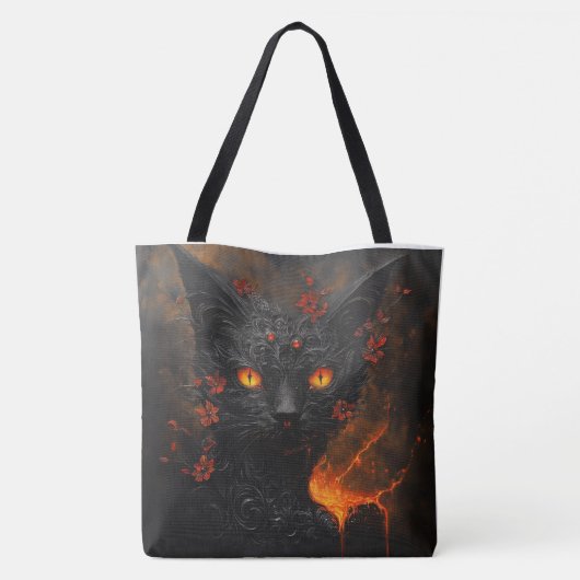 地獄の猫 トートバッグ (裏面)