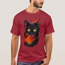 地獄の猫 Tシャツ