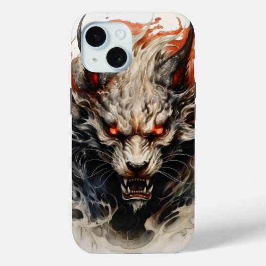 地獄の獣のイ絵画ンク Case-Mate iPhoneケース (裏面)
