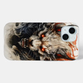地獄の獣のイ絵画ンク Case-Mate iPhoneケース (裏面 (横))