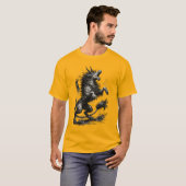 地獄の王のブレイを解き放ったヴァレフォル Tシャツ (正面フル)