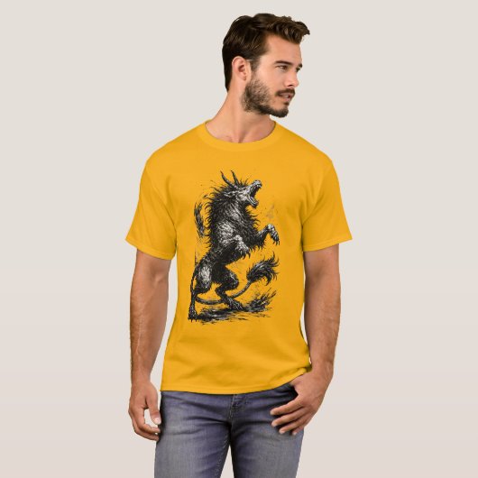 地獄の王のブレイを解き放ったヴァレフォル Tシャツ (正面フル)