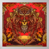 地獄の皇帝 ポスター (正面)