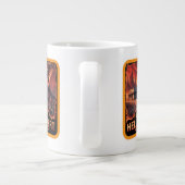 地獄の砂漠の死の谷国立公園 ジャンボコーヒーマグカップ (裏面)