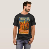地獄の自然を探疑問に思る- Eternal Geysers Tシャツ (正面フル)