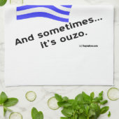 地獄の血とウゾ キッチンタオル (折り畳み)