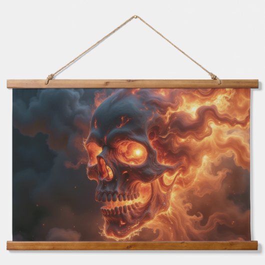 地獄の訪問 吊り下げ型タペストリー (正面)