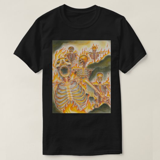 地獄の軍団の珍品 Tシャツ (デザイン正面)