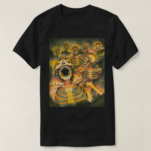 地獄の軍団 Tシャツ (デザイン正面)