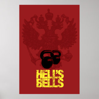 地獄の鐘 – Kettlebell Poster ポスター