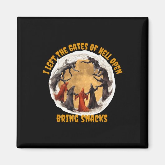 地獄の門が開いている マグネット (正面)