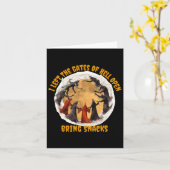 地獄の門が開く カード (黄色い花)