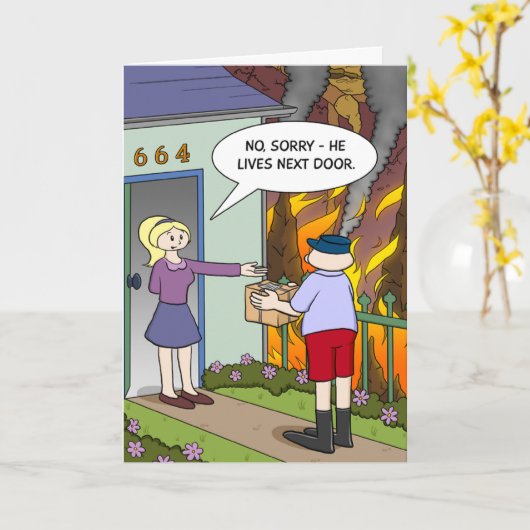 地獄の隣人 カード (黄色い花)