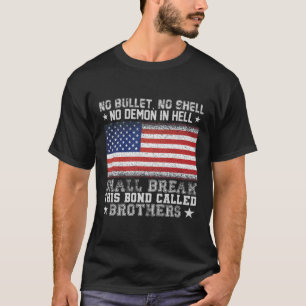 地獄の鬼も弾丸も無し Tシャツ