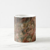 地獄の魂に天使が音楽を奏でる by エブリン・ド・モルガン コーヒーマグカップ (中央)