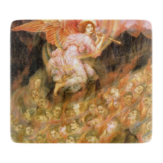 地獄の魂への天使の配管 カッティングボード (正面)