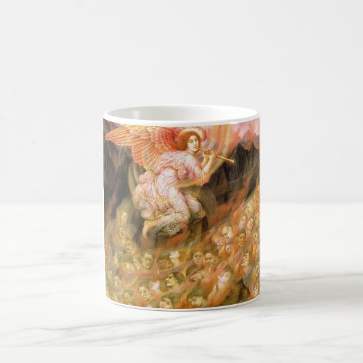 地獄の魂への天使の配管 コーヒーマグカップ (中央)