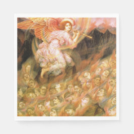 地獄の魂への天使の配管 スタンダードランチョンナプキン