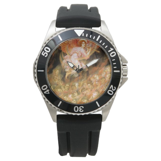 地獄の魂への天使の配管 腕時計 (正面)