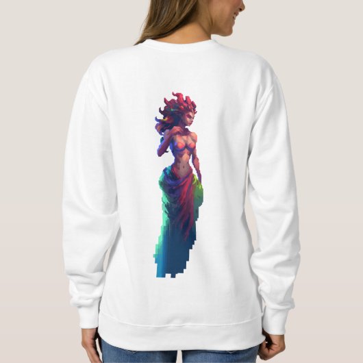 地獄の スウェットシャツ (裏面)