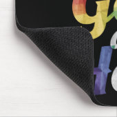 地獄のLGBTゲイとしてのフィーリンプライド マウスパッド (コーナー)