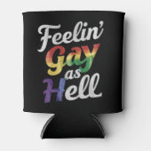 地獄のLGBTゲイとしてのフィーリンプライド 缶クーラー (正面)