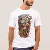 地獄のTシャツの休日HELL_HHN HOLL Tシャツ (正面)