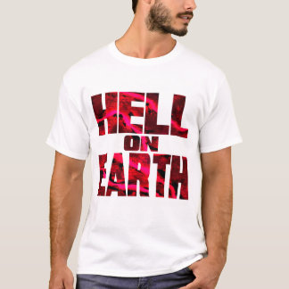 地獄のTシャツ メンズ 半袖Tシャツ Tシャツ