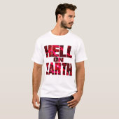 地獄のTシャツ メンズ 半袖Tシャツ Tシャツ (正面フル)