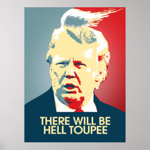 地獄のToupee -アンチ切札のプロパガンダあります ポスター