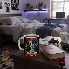 地獄はそれを試みた神はそれをキリスト教の信仰を否定した コーヒーマグカップ