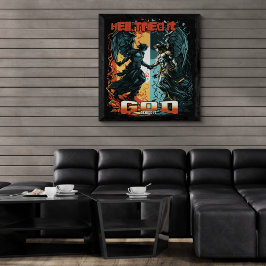 地獄はそれを試みた神はそれをキリスト教の信仰を否定した ポスター