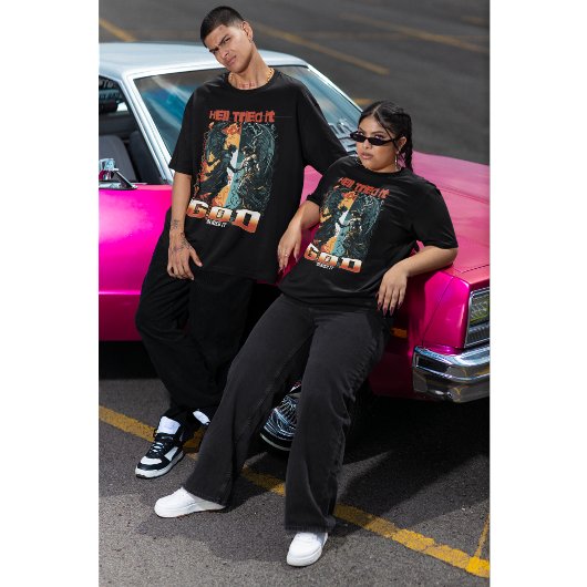 地獄はそれを試みた神はそれをキリスト教の信仰を否定した Tシャツ