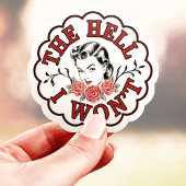 地獄はヴィンテージピンナップ シール