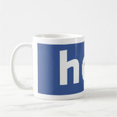 地獄は他の人々-マグです コーヒーマグカップ (左)