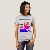 地獄は実在する Tシャツ (正面フル)