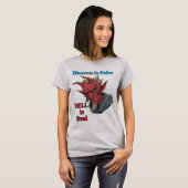 地獄は実在する Tシャツ (正面フル)