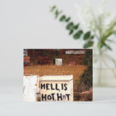 地獄は暑い ポストカード (スタンド正面)