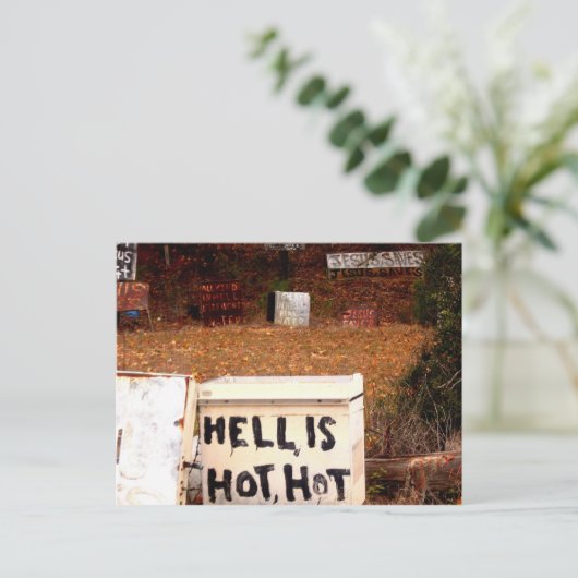 地獄は暑い ポストカード (スタンド正面)