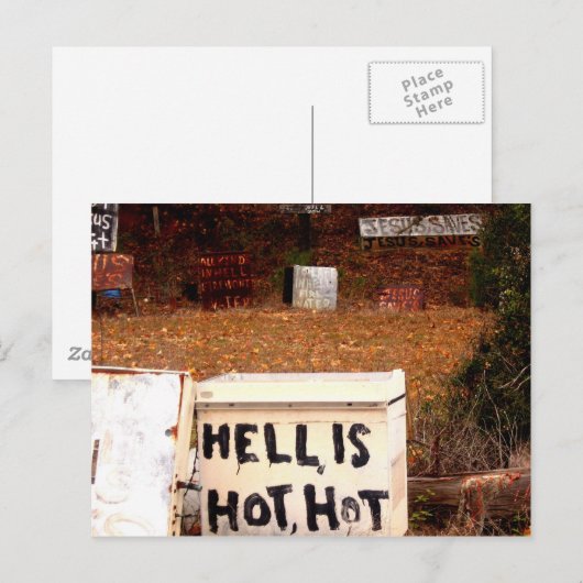 地獄は暑い ポストカード (正面/裏面)